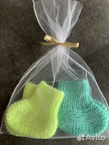 Вязанные носочки