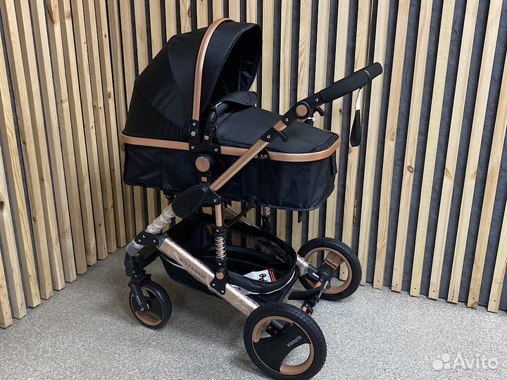 Коляска для новорожденных 2в1