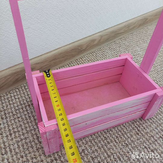 Коробка/ящик деревянная для цветов