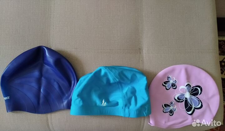 Шапочки для плавания(новые)
