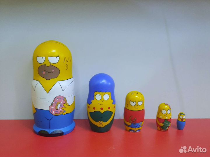 Матрёшка Симпсоны