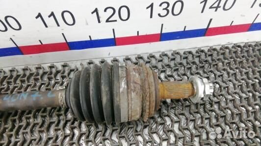 Привод передний левый mitsubishi pajero 4 (4DN07KS