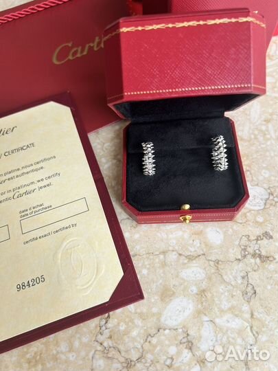 Серьги clash de cartier