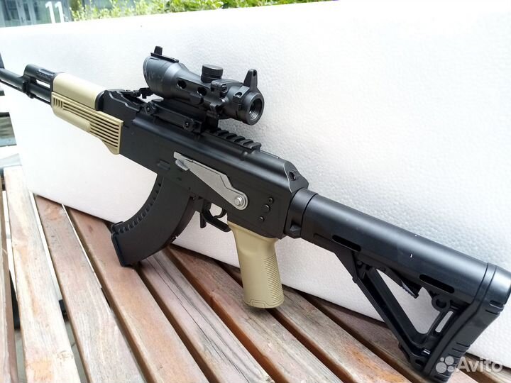 Орбизный автомат ак74М орбиган черно-зеленый