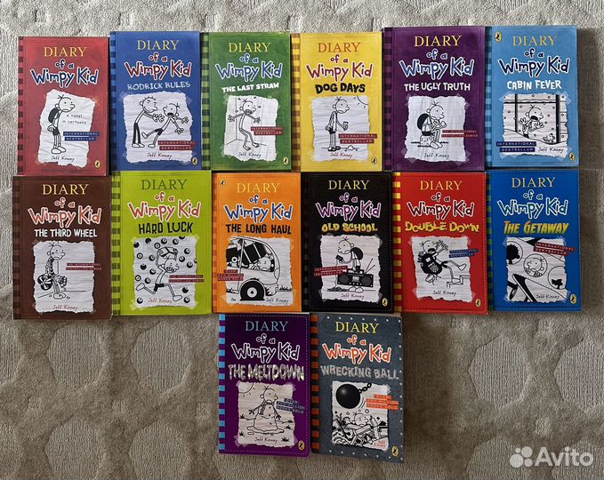 Книги Dairy of a Wimpy Kid на английском языке