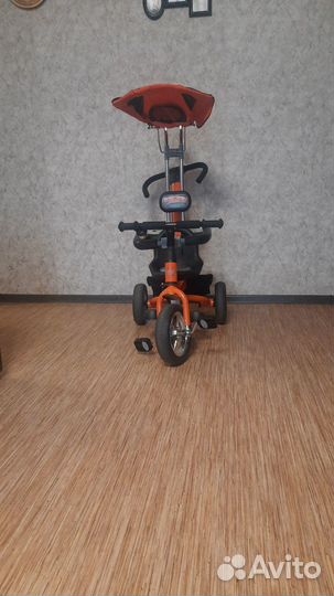 Детский велосипед с ручкой бу