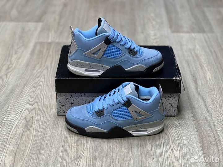 Кроссовки Air Jordan 4 University Blue (36-45)