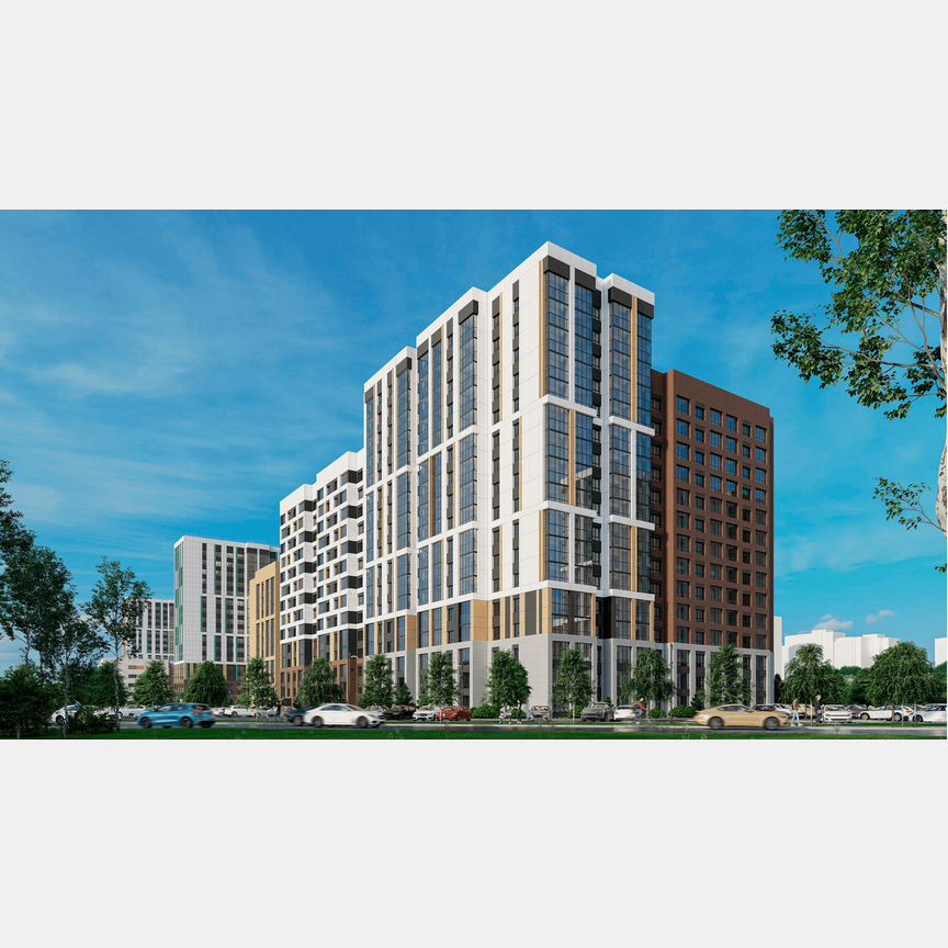 1-к. квартира, 48,8 м², 13/17 эт.