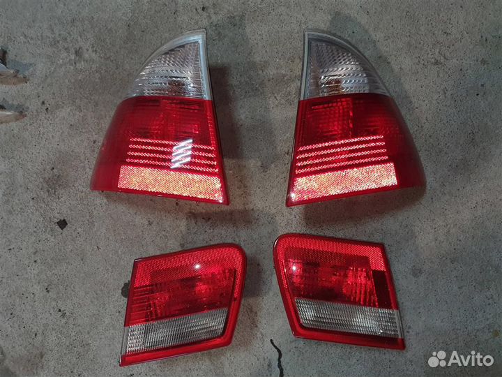 Фонари задние комплект BMW E46