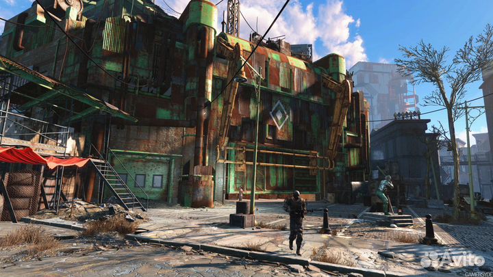 Fallout 4, б/у, только диск без гарантии (xboxone)