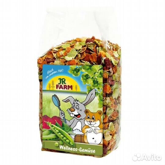 JR Farm Лакомство Овощные хлопья 600 г