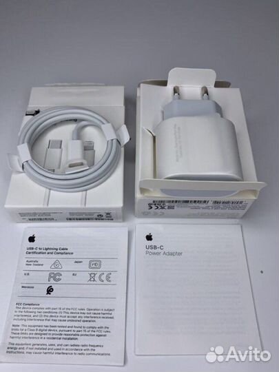 Адаптер для iPhone 20w + кабель 1 м 1000 +300