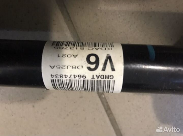 Привод Оригинал GM 96474834 левый