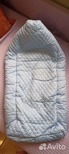 Конверт на выписку зимний для мальчика