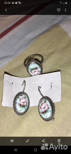 Серьги СССР