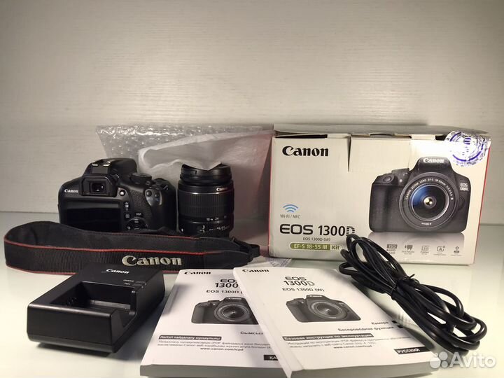 Canon eos 1300d kit 18-55mm iii(id2592)