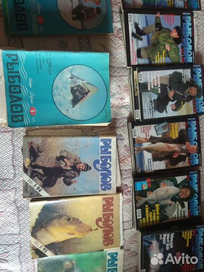 Подписка журналов Рыболов с 1987 по 2007 год