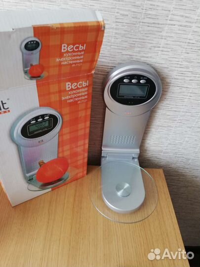 Весы кухонные электронные (часы)