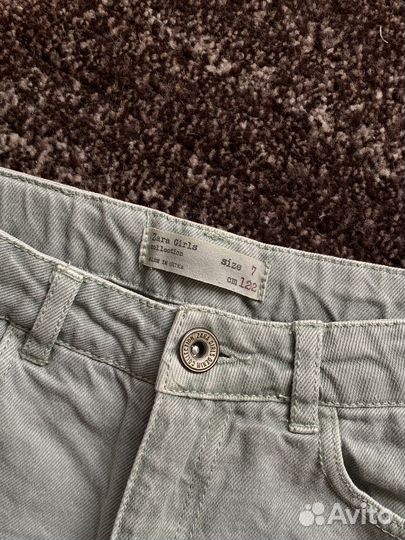 Джинсовые шорты на девочку Zara
