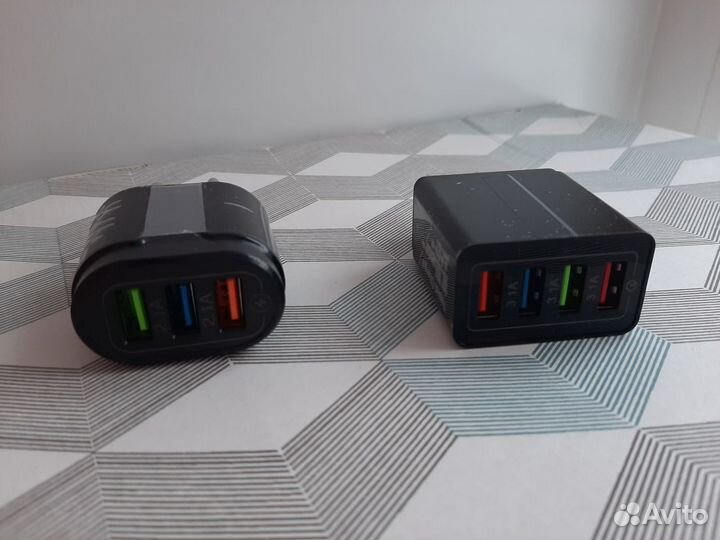 Новое зарядное устройство,неск.разъемов