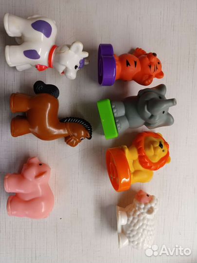 Лев Свинка Корова Ноев Ковчег Ферма Kiddieland