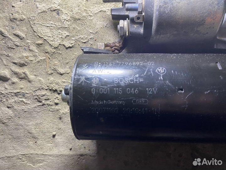 Стартер BMW M57D30