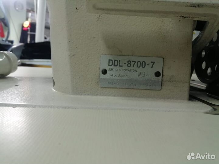 Промышленная прямострочная машина Juki DDL 8700-7