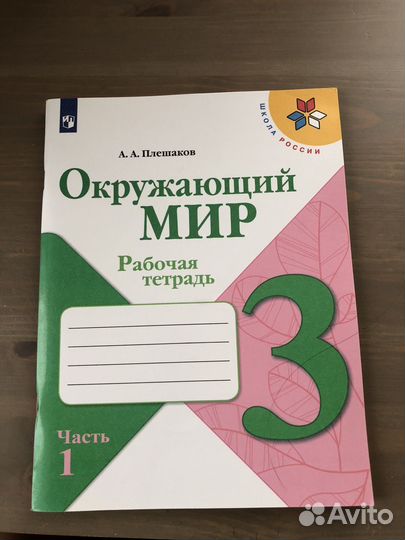 Рабочая тетрадь по окружающему миру 3 класс