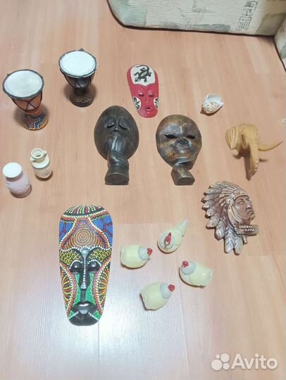 Маски, фигурки