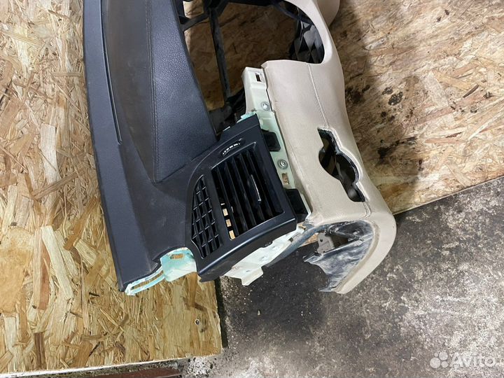 Торпеда Мерседес W221 кожа