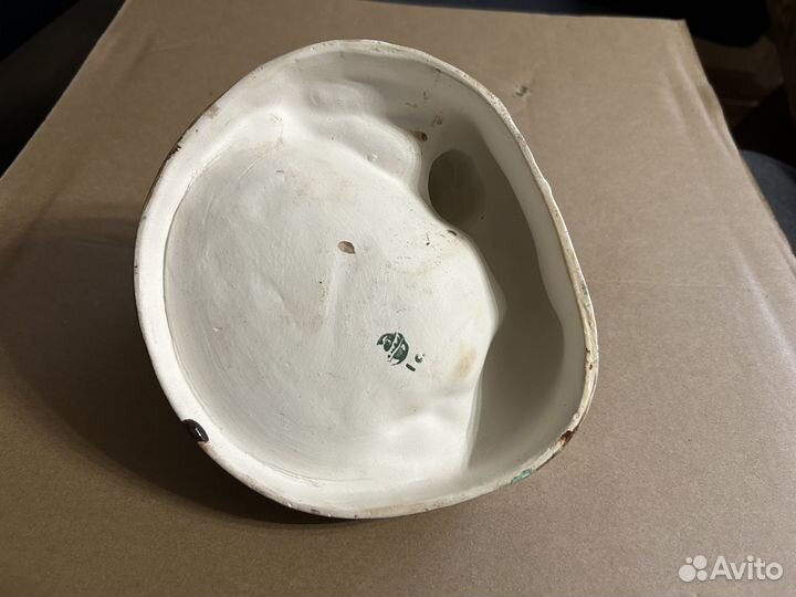 Фарфор Буды Пепельница Собака