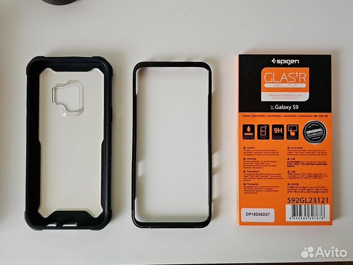 Чехол на Samsung galaxy S9 Spigen Hybrid 360
