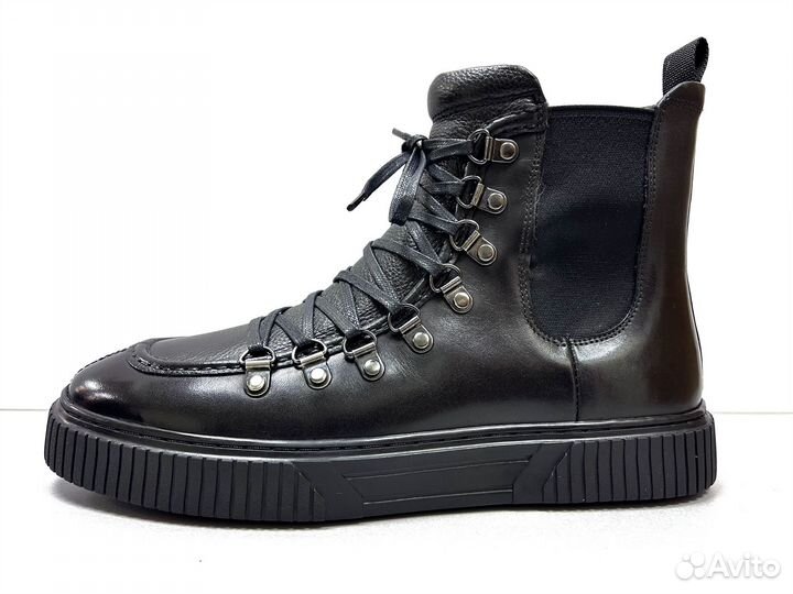 Ботинки демисезонные Romitan натуральная кожа