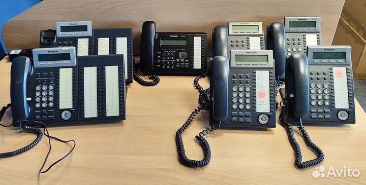 Атс Panasonic TDE100, системные телефоны