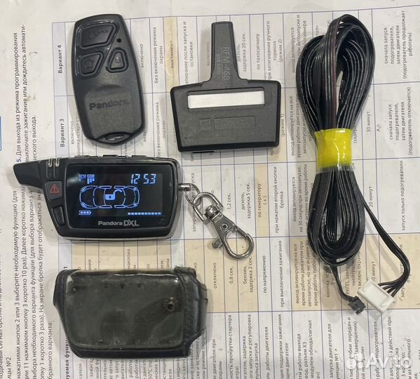 Комплект брелков Pandora