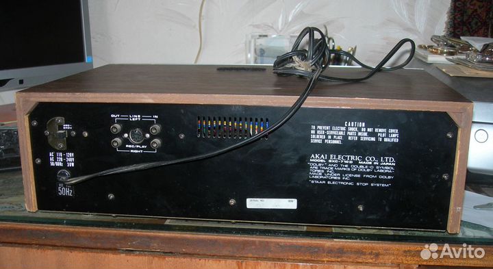 Кассетная дека Akai GXC-710D