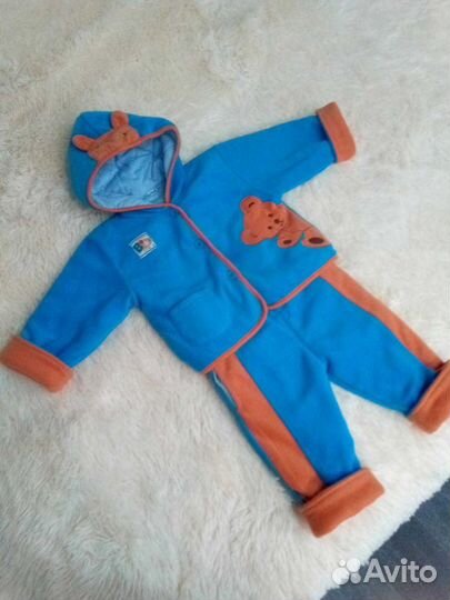 Тёплый костюм на флисе