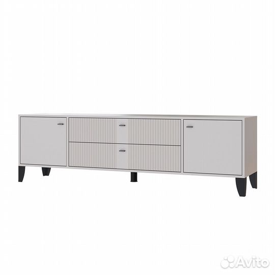 Тумба под телевизор Парус 10 кашемир/ Сантьяго