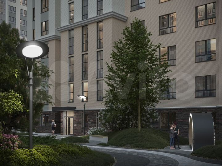 3-к. квартира, 74,4 м², 13/17 эт.