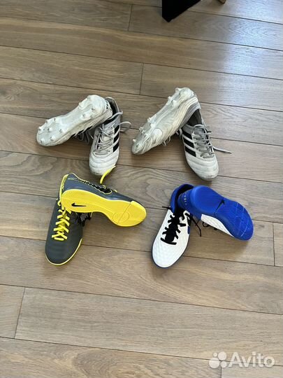 Бутсы Nike tiempo, Adidas copa