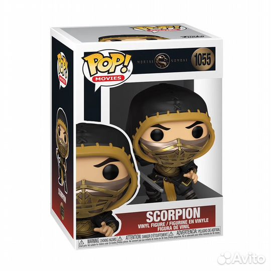 Фигурка Funko POP Mortal Kombat Scorpion (MT)