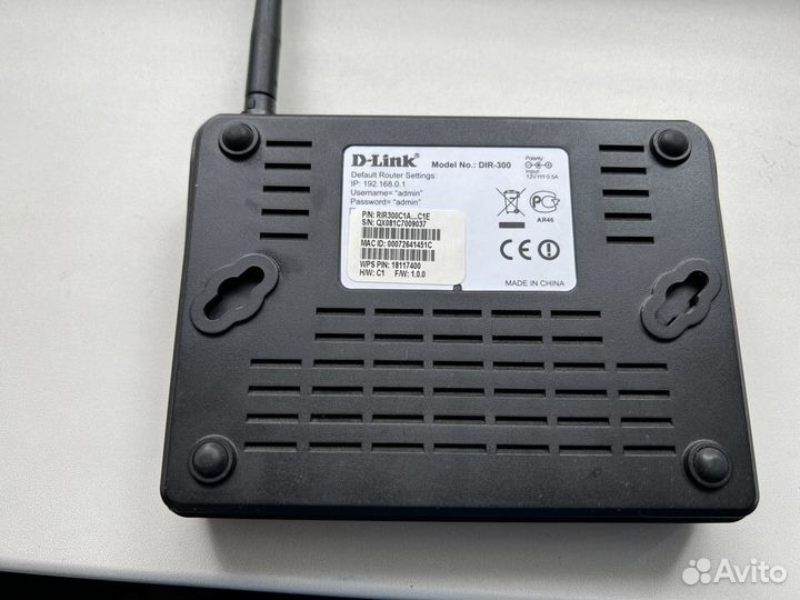 Wi-Fi роутер D-link DIR-300