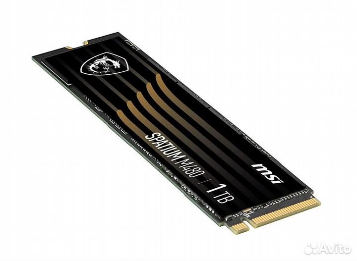 1 тб SSD M.2 накопитель MSI spatium M480
