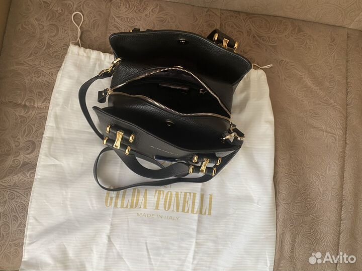 Сумка женская натуральная кожа фирменная италия