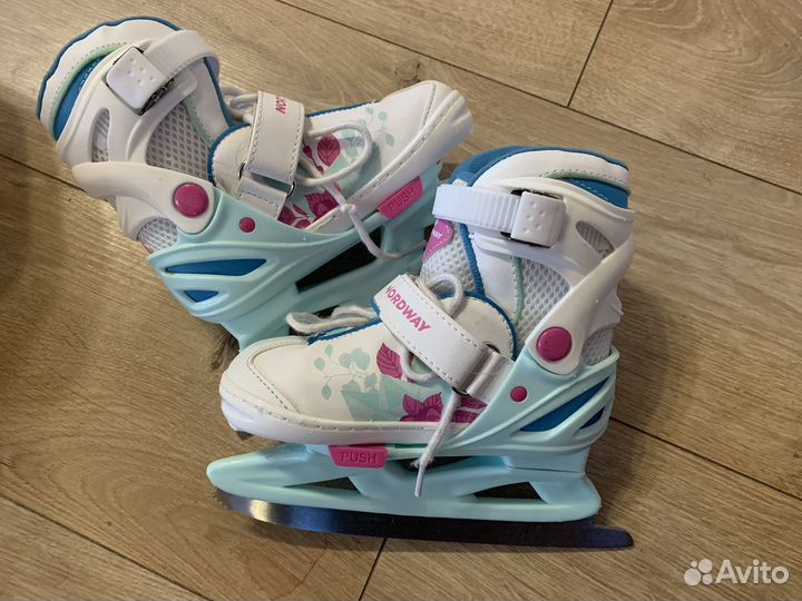 Коньки Nordway Slide детские раздвижные 26-31