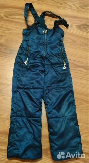 Зимний костюм для девочки размер 98 104