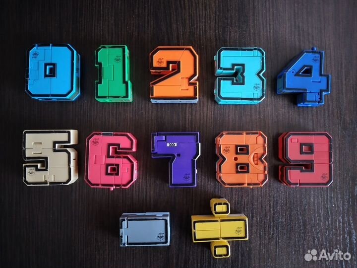 Трансформеры-цифры (набором)