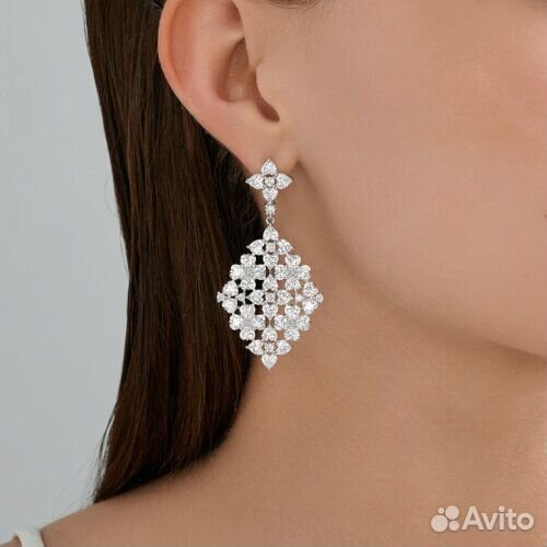 Серьги sokolov из серебра, 94027034