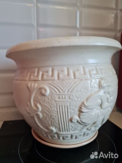 Горшок для цветов керамика