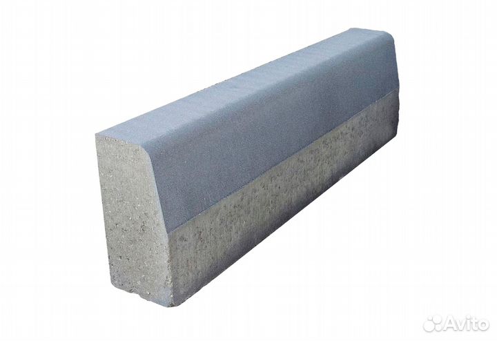 Поребрик, бордюр и лоток тротуарный